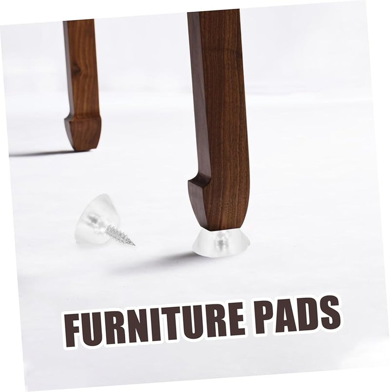 Veemoon 100 Pcs Furniture Pads Chair Leg Glides Floor Protectors For Tables Chairs Desks Stools Cabinets - Image 3